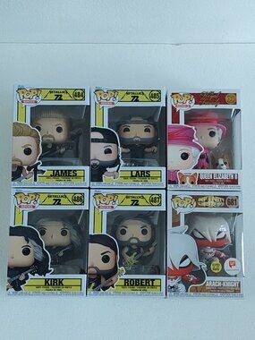 Funko Pop Metallica 72  Bundle